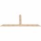 Ekena Millwork Portland Smooth Timber Gable Bracket, Douglas Fir, 96"W x 40"H x 1 1/2"D x 5 1/2"F, 10/12 Pitch GBW096X40X0206POR00SDF - alternate 3